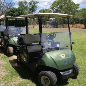 Golf buggy hire at Jabiru Golf Club in Kakadu